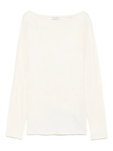 Marc O'Polo boat-neck long-sleeve top