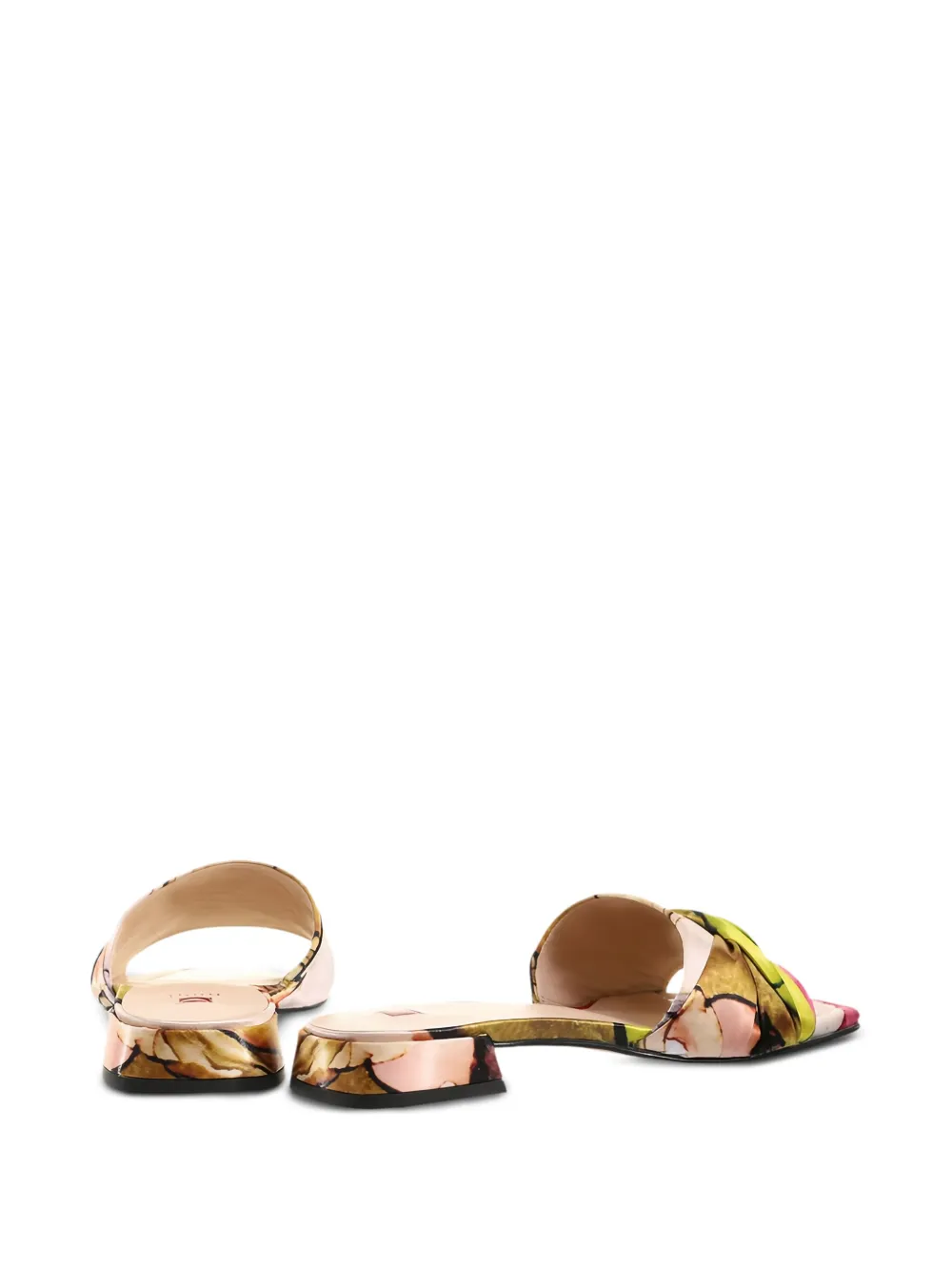 Hogl Verona floral-print twisted sandals | Heeled Sandals | Image 2