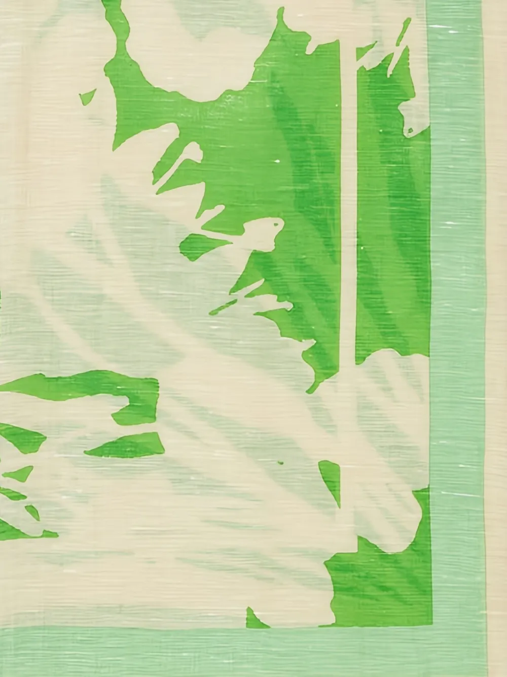 Marc O'Polo Sjaal met bloemenprint Groen
