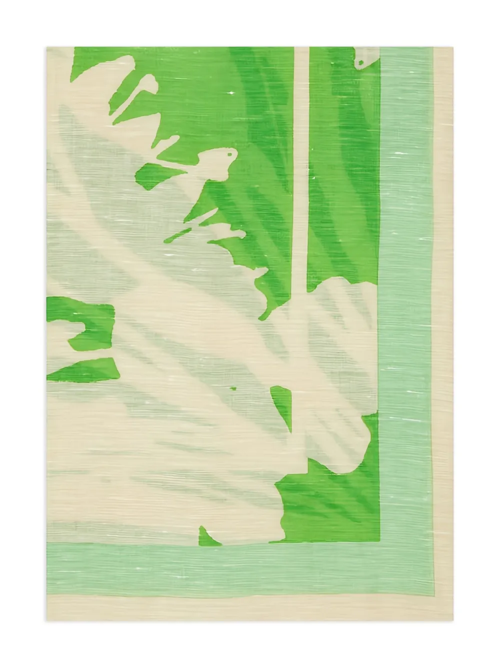 Marc O'Polo Sjaal met bloemenprint Groen