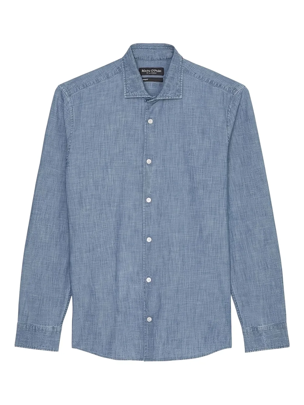 Marc O'Polo button-up chambray shirt | Blue | Image 1