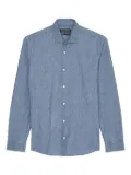 Marc O'Polo button-up chambray shirt - Blue