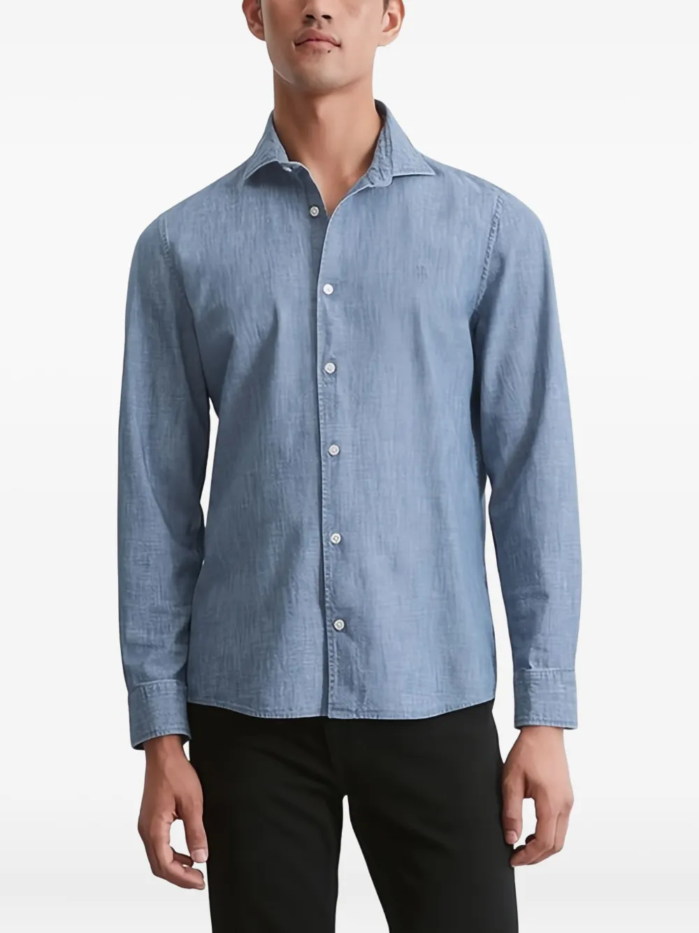 Marc O'Polo button-up chambray shirt | Image 2