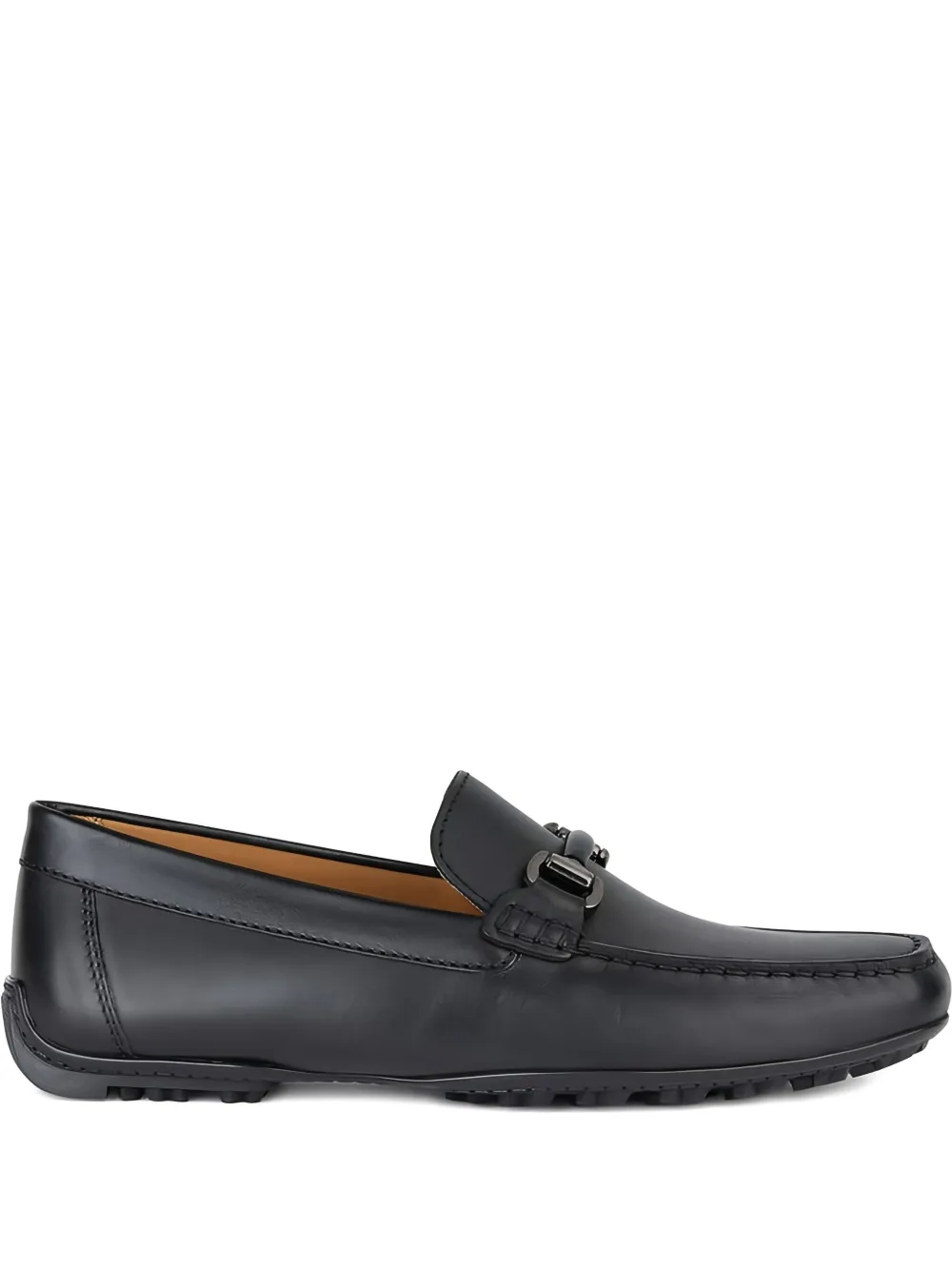 Geox Kosmopolis leather loafers Black