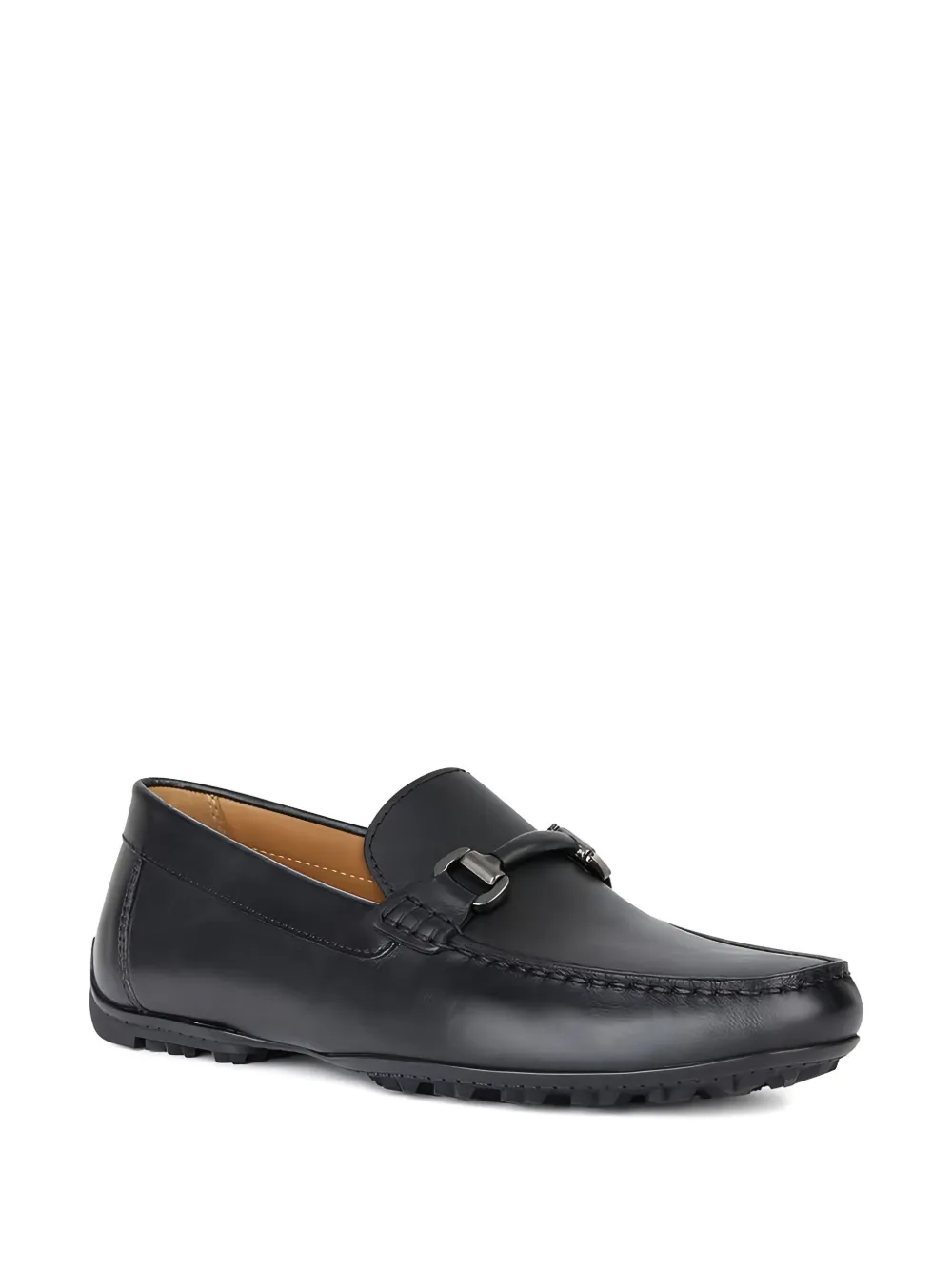 Geox Kosmopolis leather loafers Black