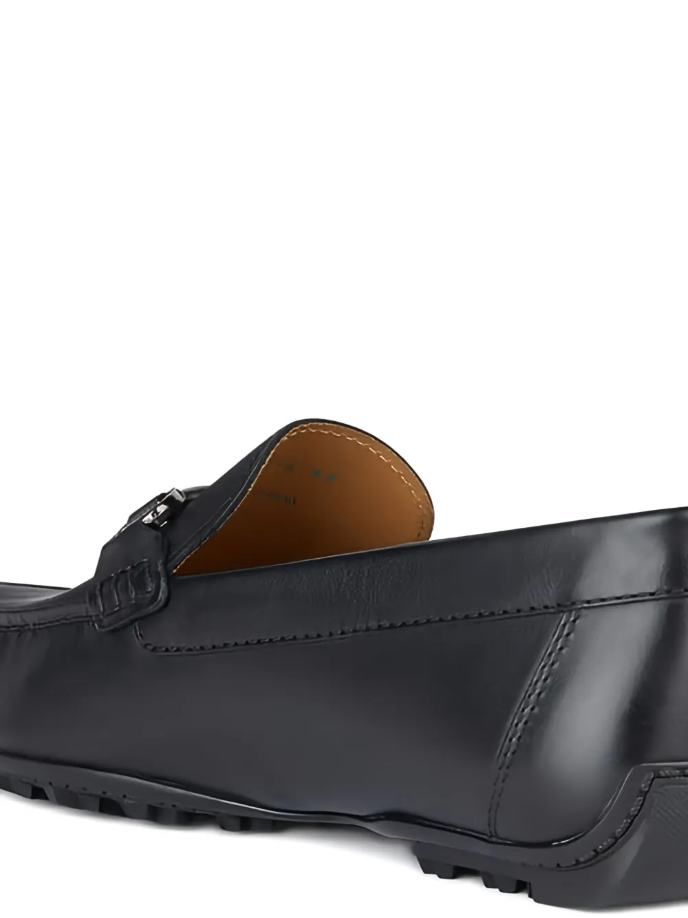 Geox Kosmopolis leather loafers Black