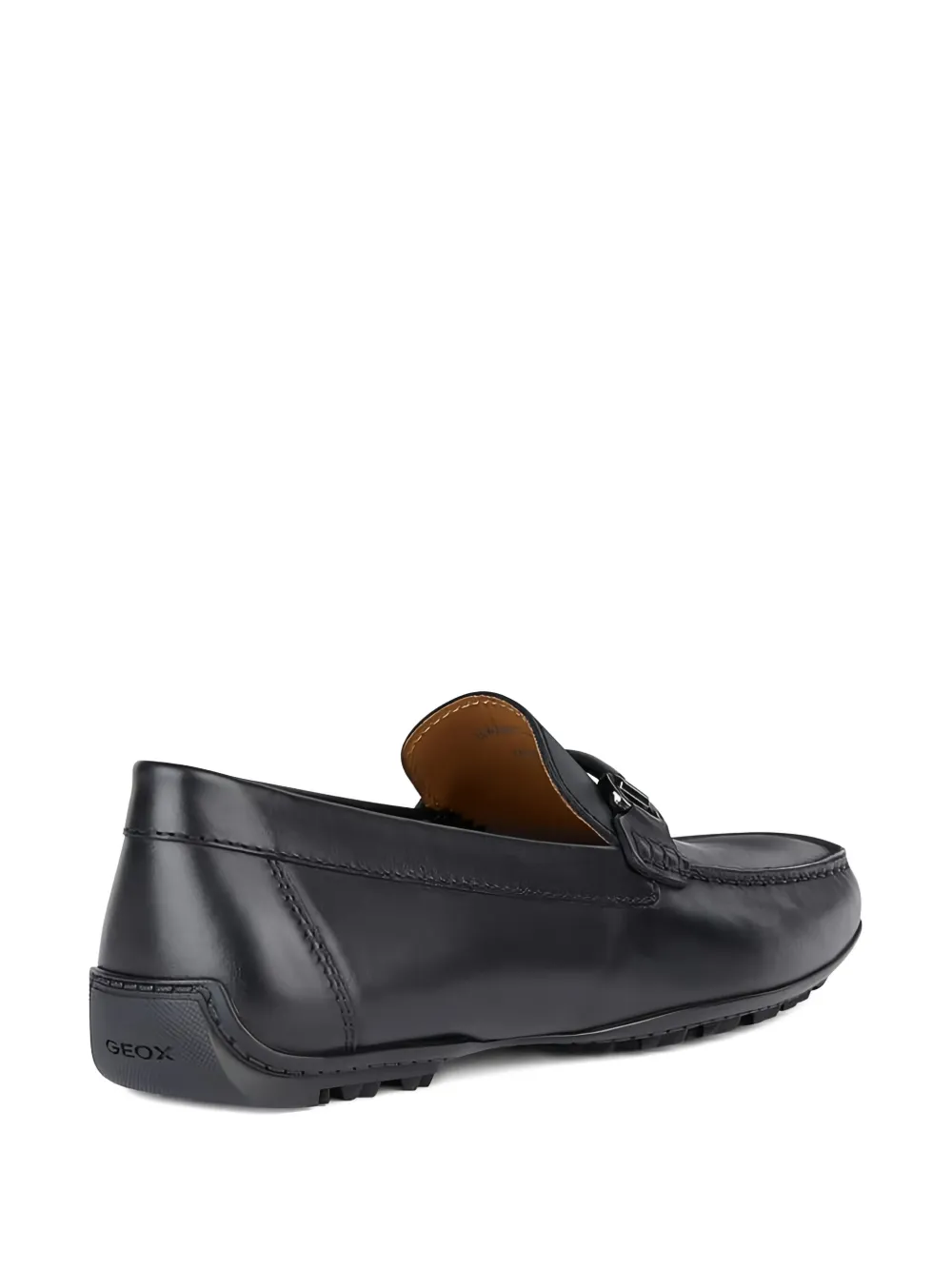 Geox Kosmopolis leather loafers Black