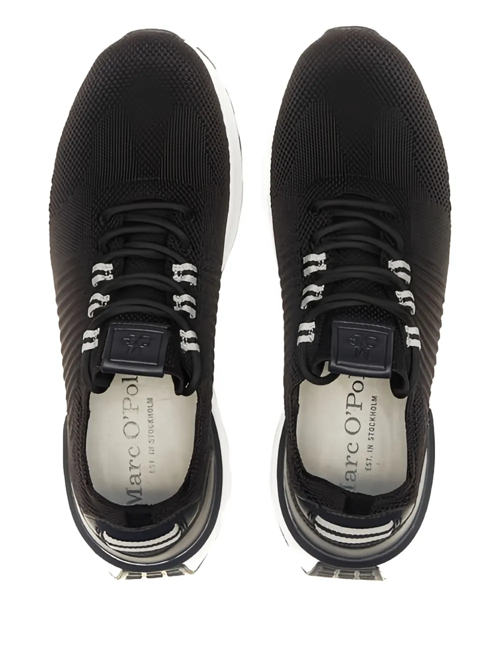 Marc O'Polo mesh-panel sneakers Black