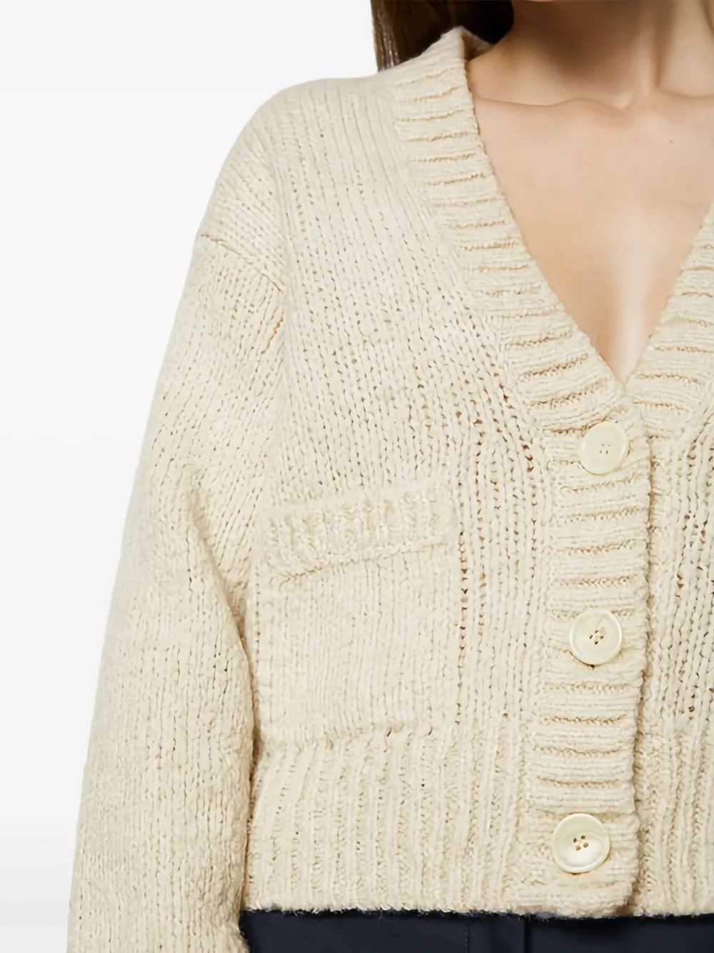 Marc O'Polo Gebreid vest Beige