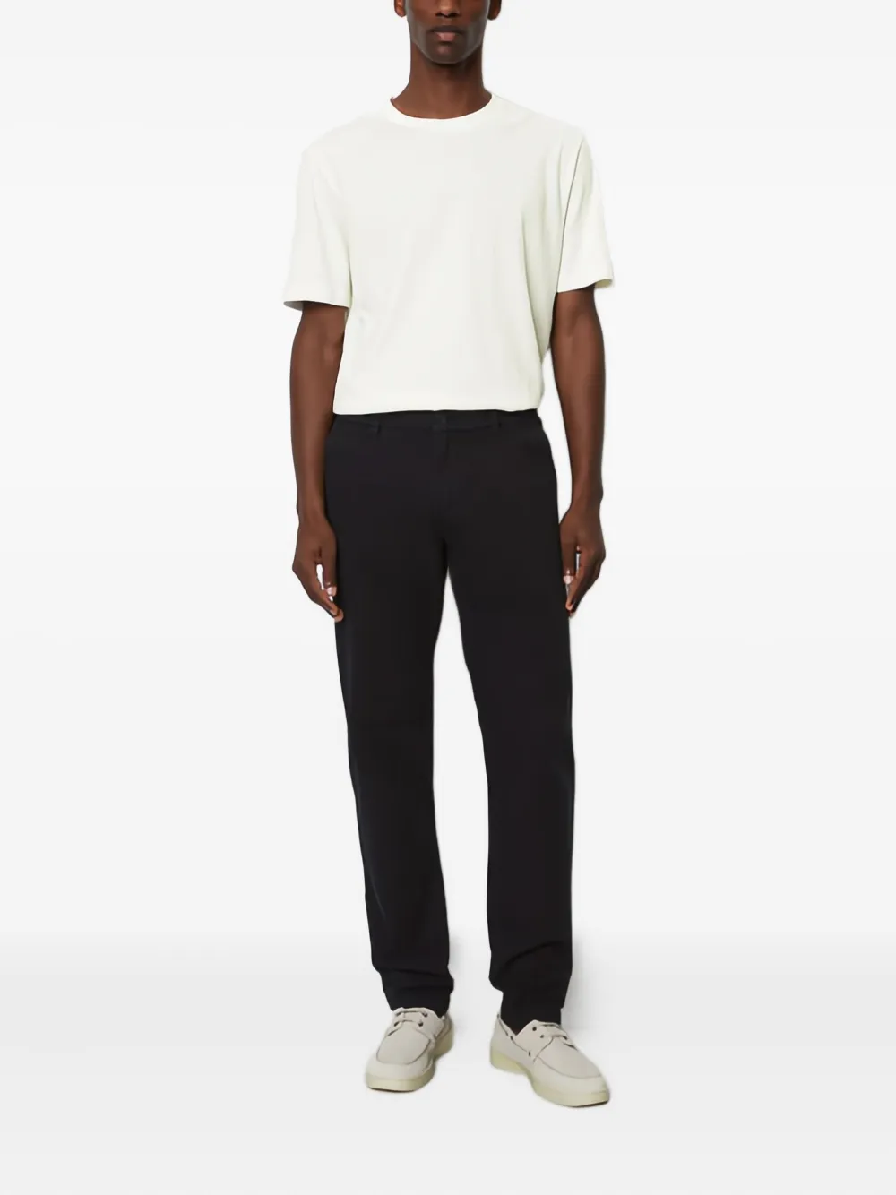 Marc O'Polo Broek met knoopsluiting Zwart