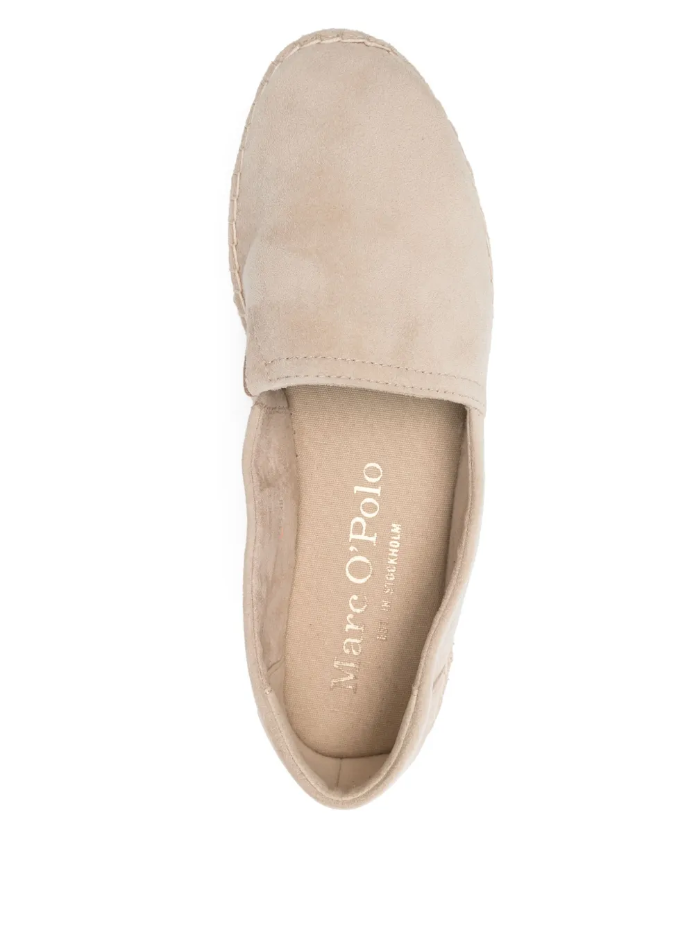 Marc O'Polo suede falt espadrilles Neutrals
