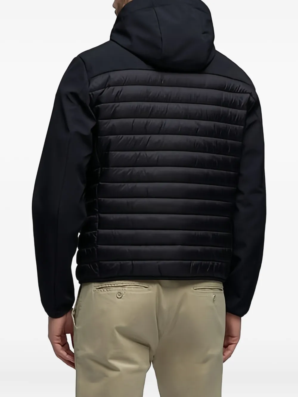 Geox Sapienza gewatteerd jack met capuchon Blauw