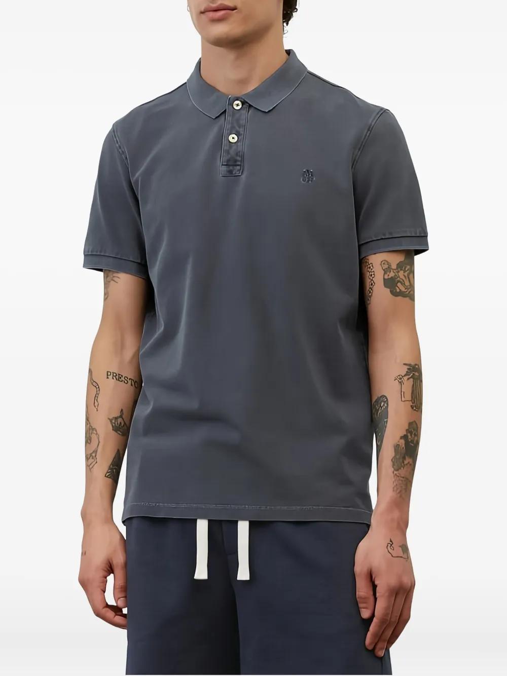 Marc O'Polo Poloshirt met korte mouwen Blauw