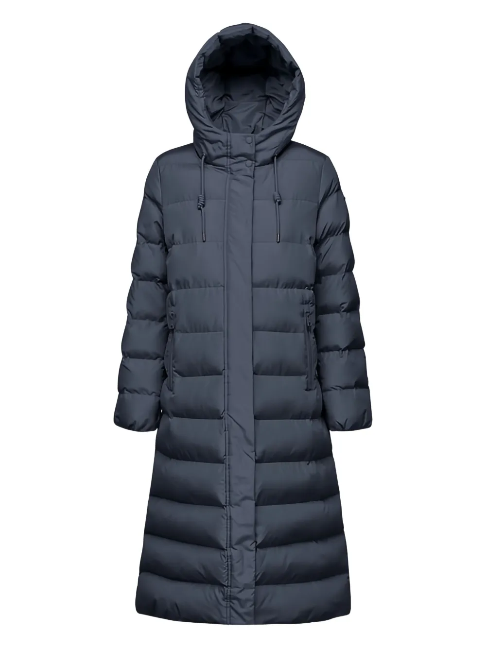 Geox hooded quilted coat | Blue | Image 1