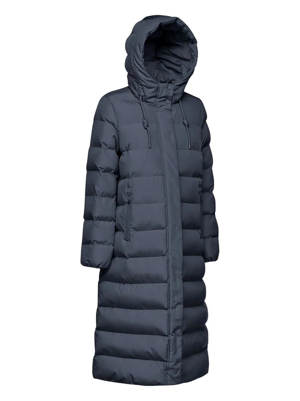 Geox hooded quilted coat | Oversized Coats | Image 2