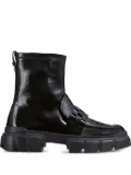 Hogl Will chunky-sole patent boots - Black