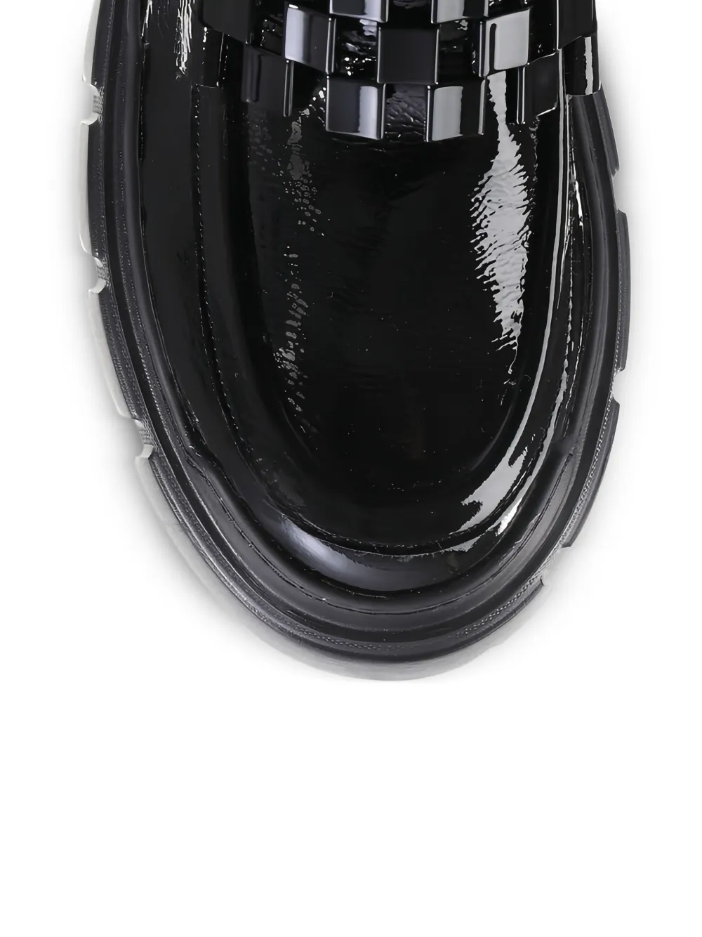 Hogl Will chunky-sole patent boots Black
