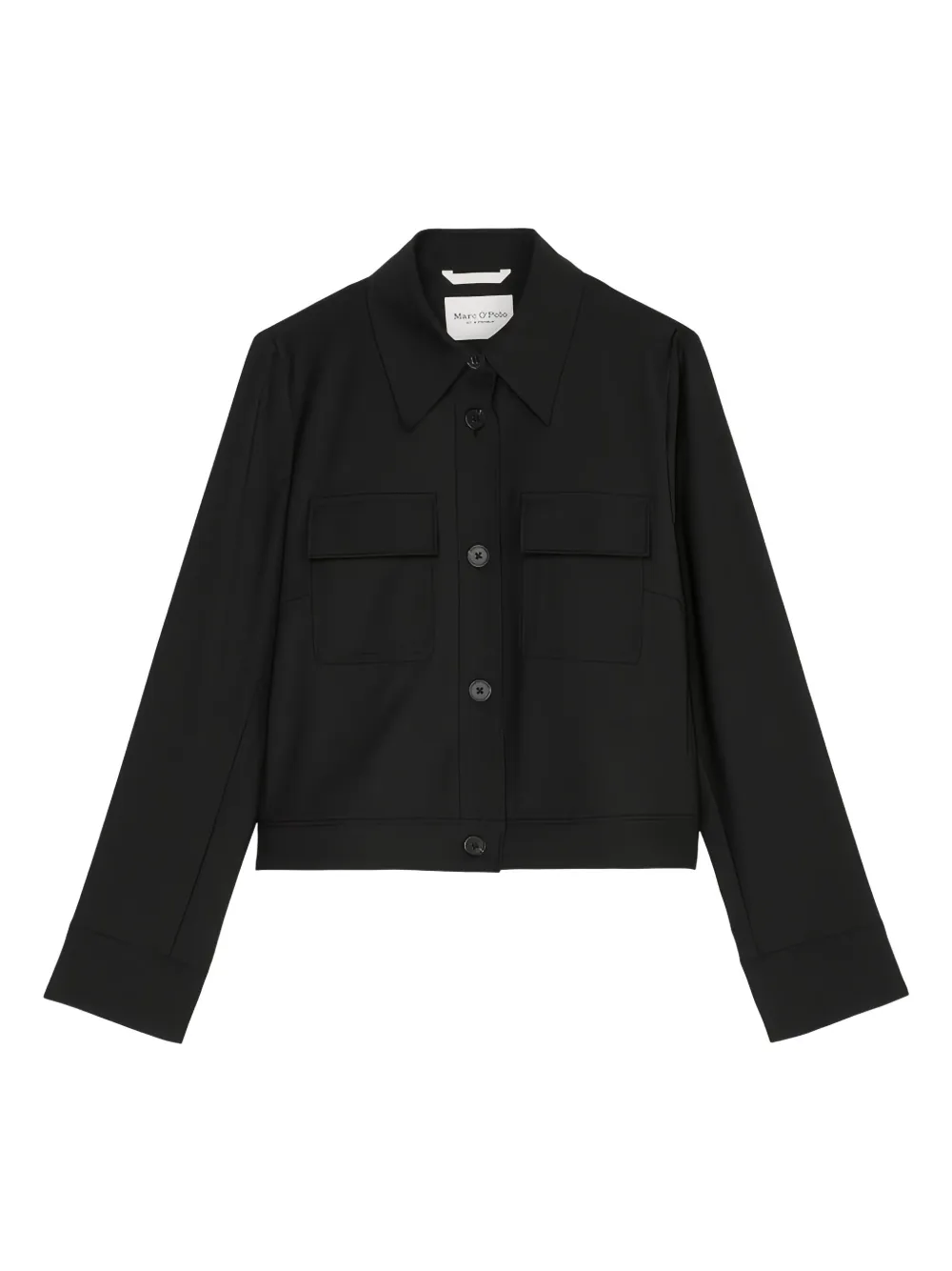 Marc O'Polo Cropped jack Zwart