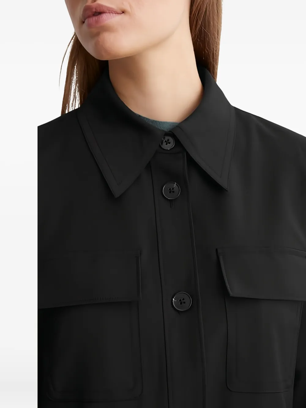 Marc O'Polo Cropped jack Zwart
