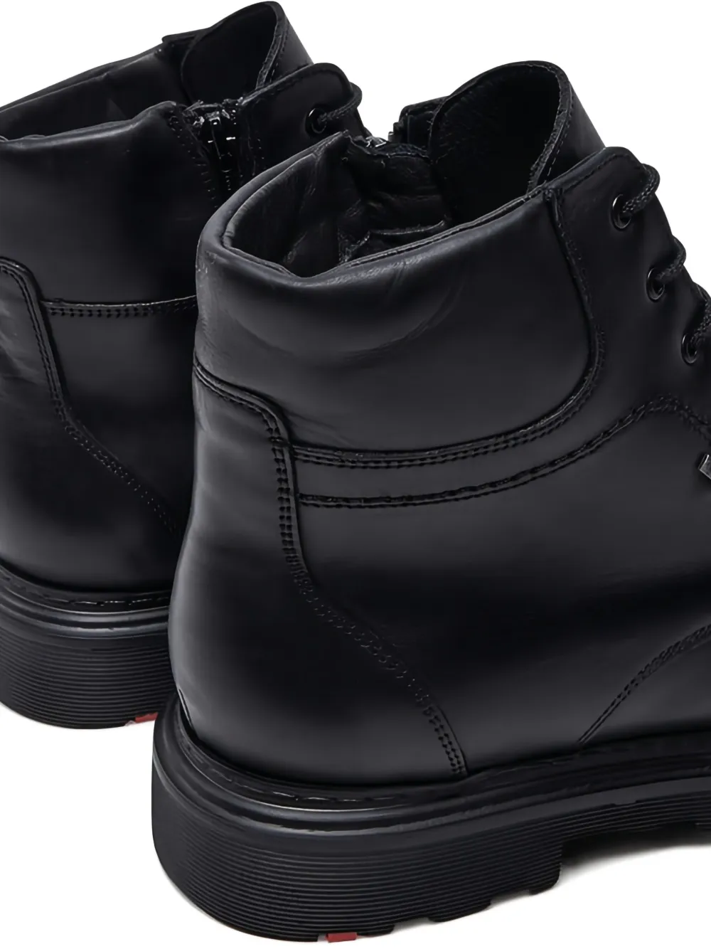 Lloyd Vine lace-up leather boots Black