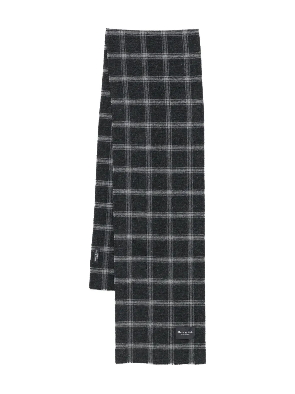 checked scarf