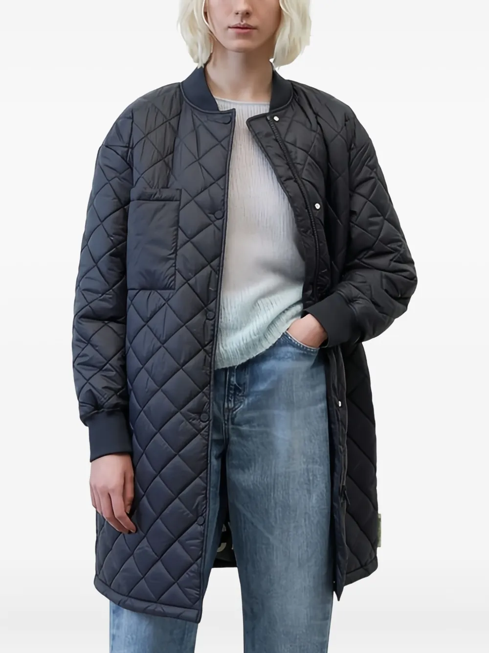 Marc O'Polo Gewatteerde jas Blauw