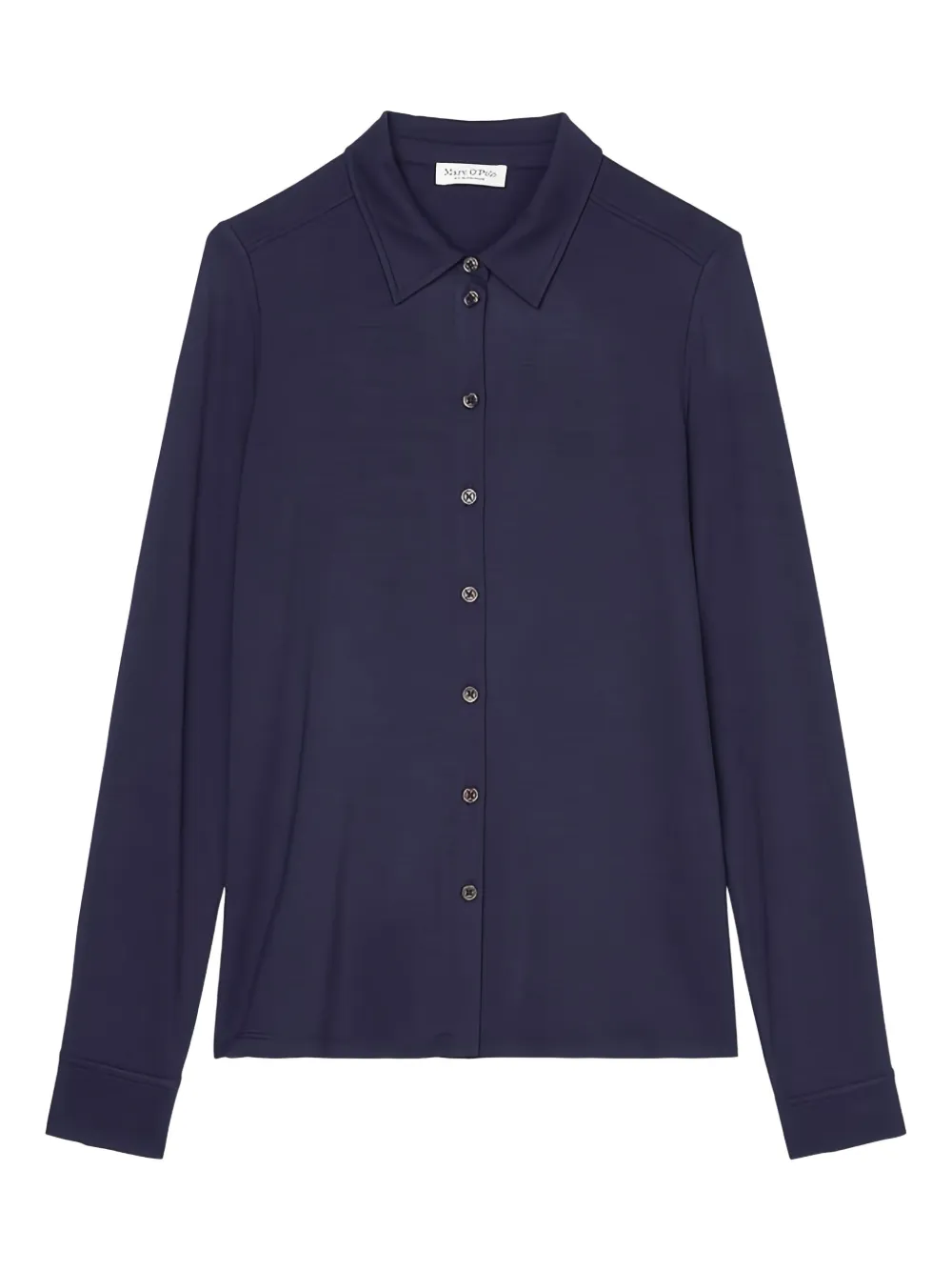 Marc O'Polo long-sleeve button-up shirt | Purple | Image 1