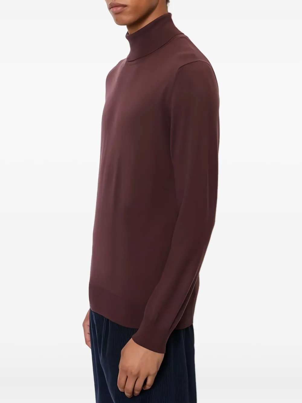 Marc O'polo Turtleneck Sweater In Brown