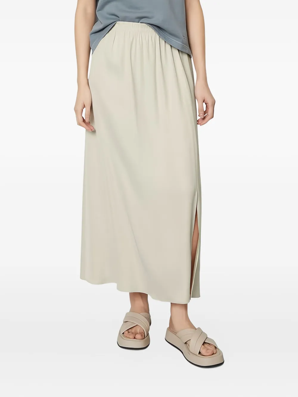 Marc O'Polo Maxi-rok met split Beige