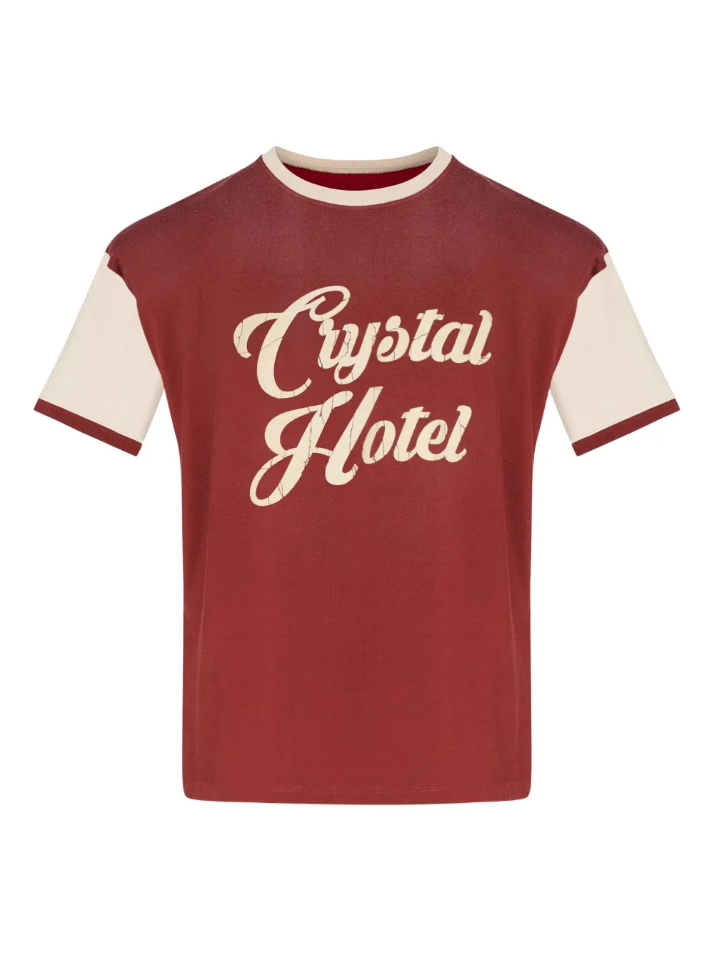 Maison Margiela スローガン Tシャツ - レッド Maison Margiela スローガン Tシャツ - レッド