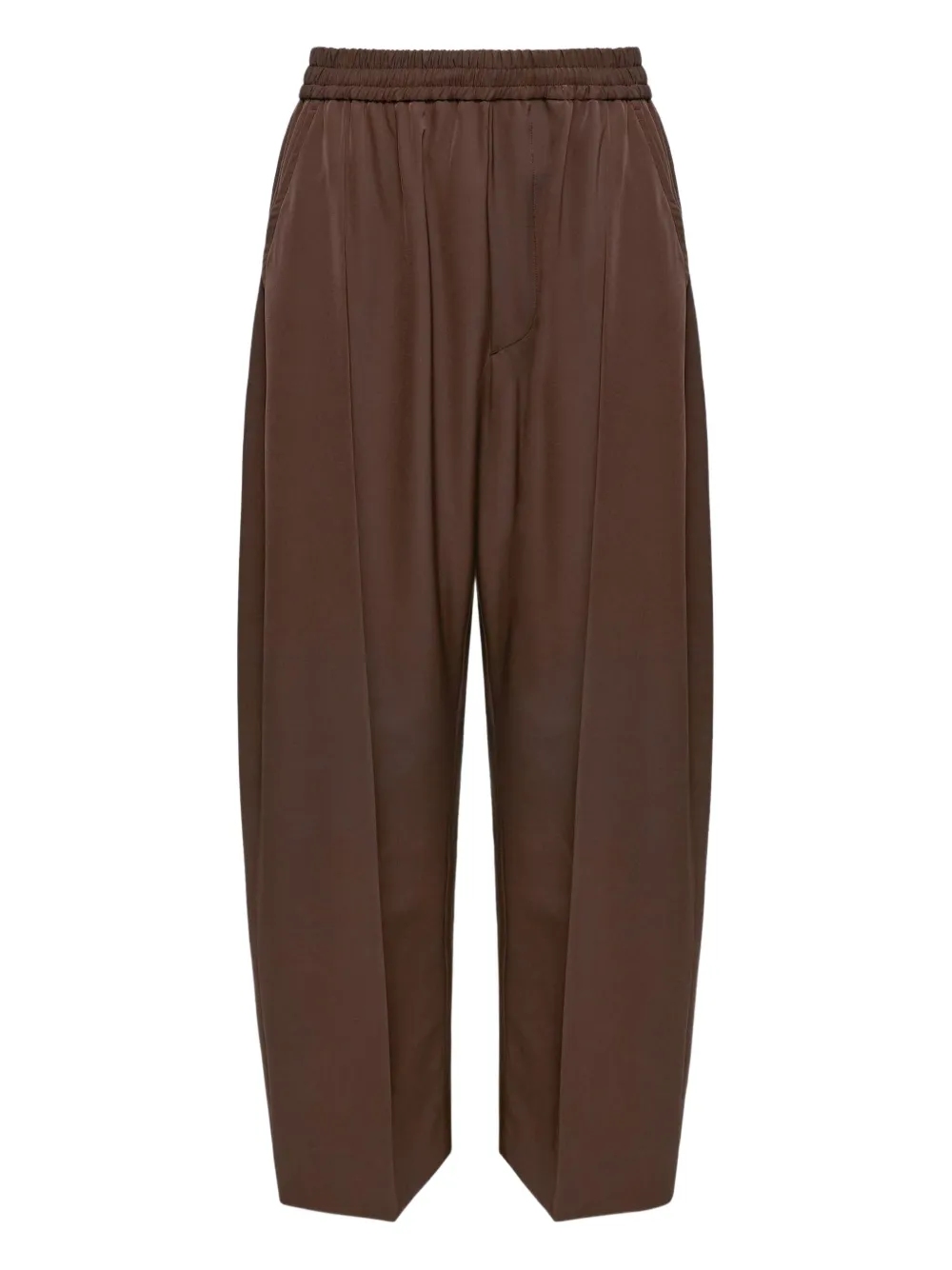 Mm6 Maison Margiela Stretch-design Track Pants In Brown