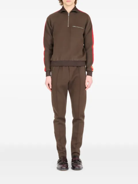 Maison Margiela sudadera con cuello de tortuga y cierre