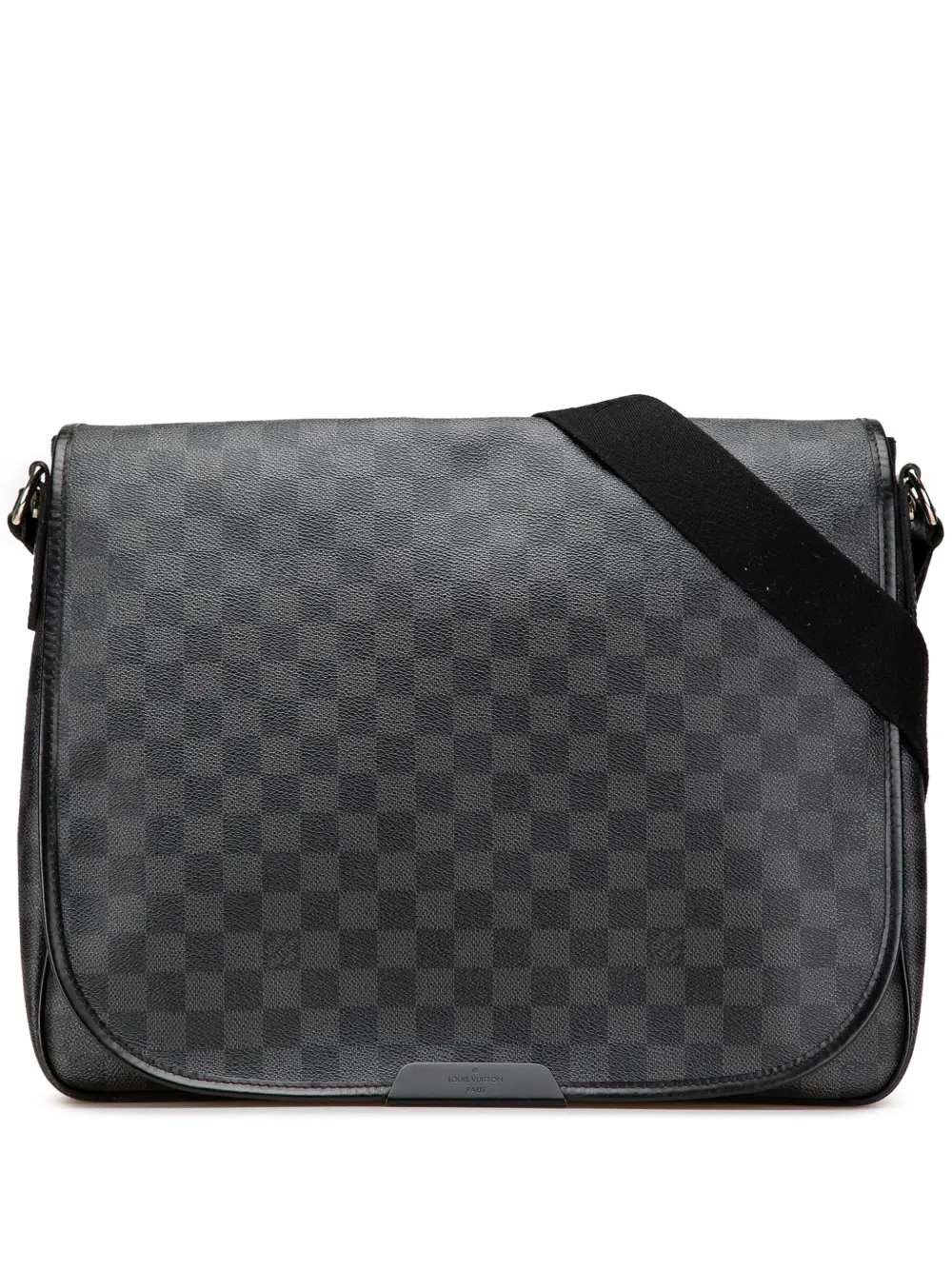 Pre-owned Louis Vuitton 2011 Damier Graphite Daniel Gm Crossbody Bag