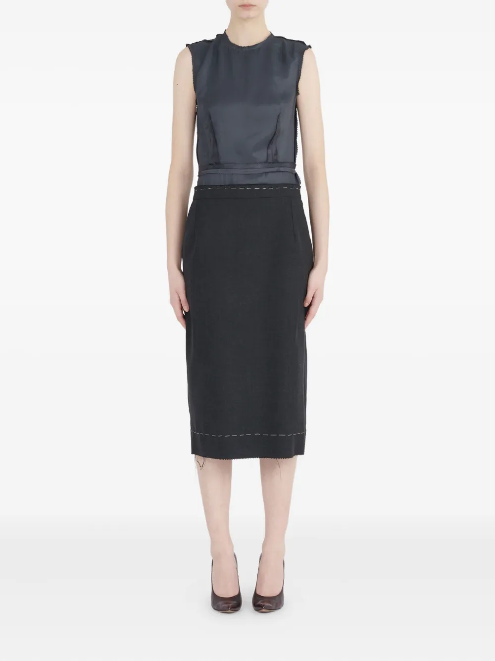 Maison Margiela panelled pencil dress | Day Dresses | Image 2