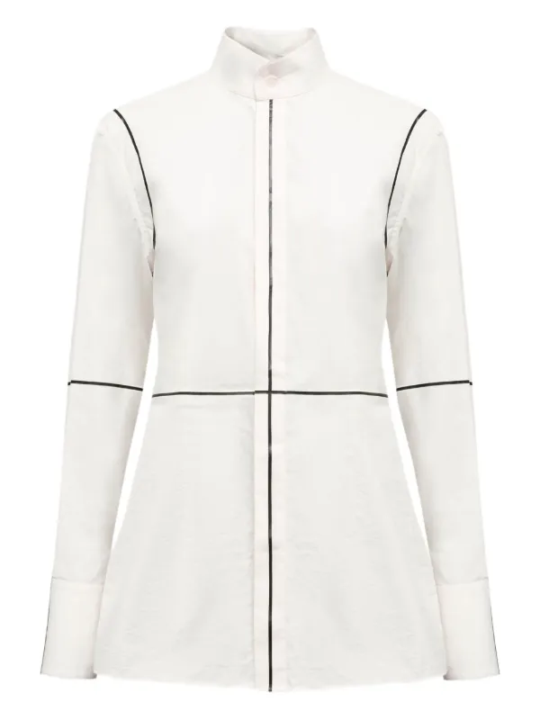 正規品　新品MM6 maison margiela パネルシャツ MM6 Maison Margiela パネル シャツ | ホワイト | FARFETCH JP