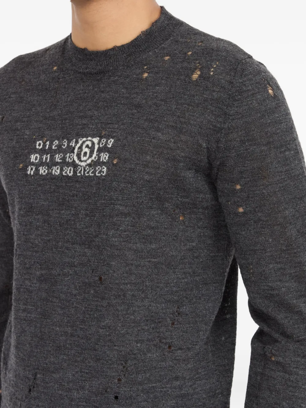 numeric crew-neck sweater