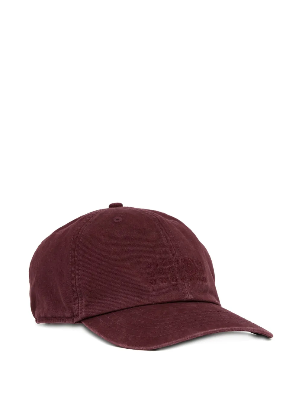 MM6 Maison Margiela ロゴ キャップ - レッド MM6 Maison Margiela ロゴ キャップ - レッド