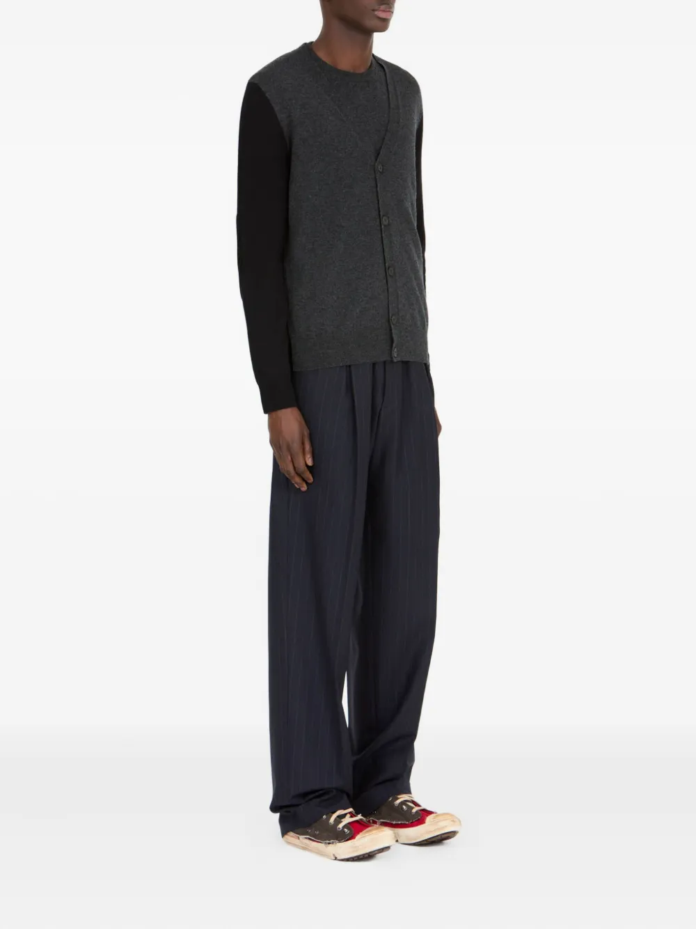 Maison Margiela Wollen vest Grijs