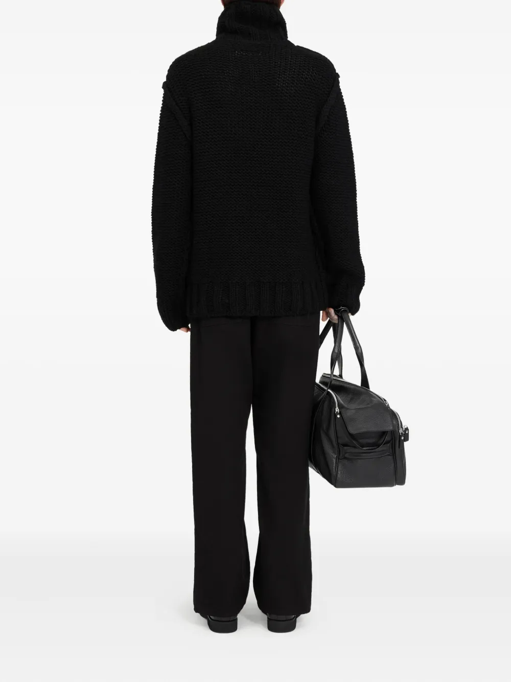 MM6 Maison Margiela Wollen coltrui Zwart