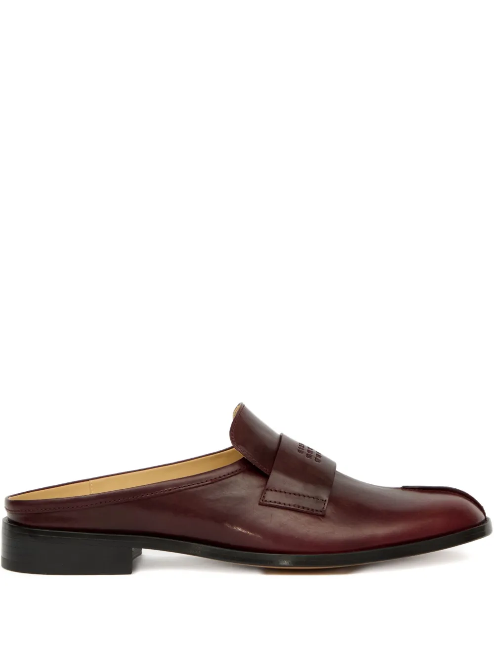 MM6 Maison Margiela Leren muiltjes Bruin