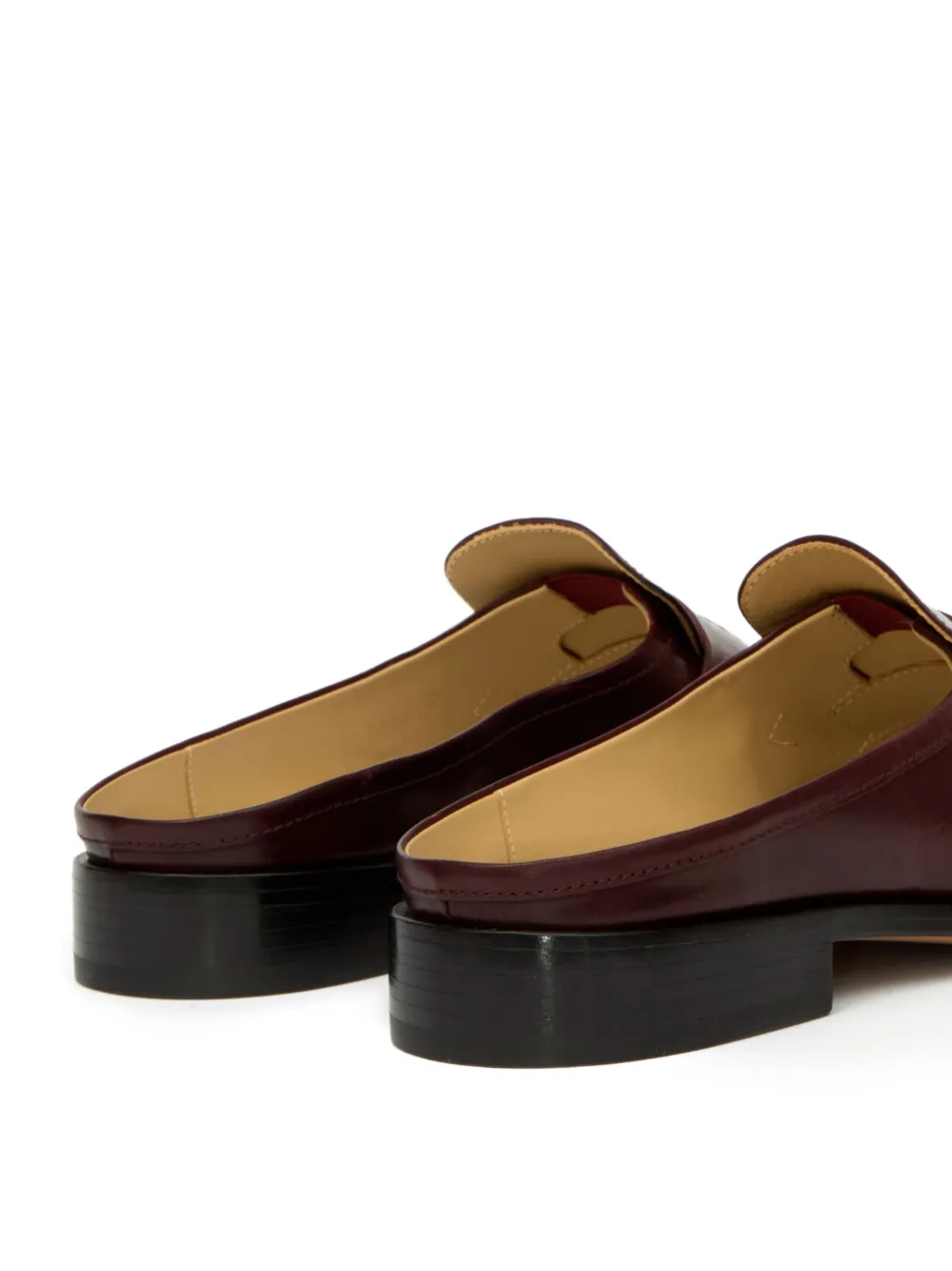 MM6 Maison Margiela Leren muiltjes Bruin