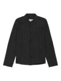 MM6 Maison Margiela polka-dot long-sleeved shirt - Black