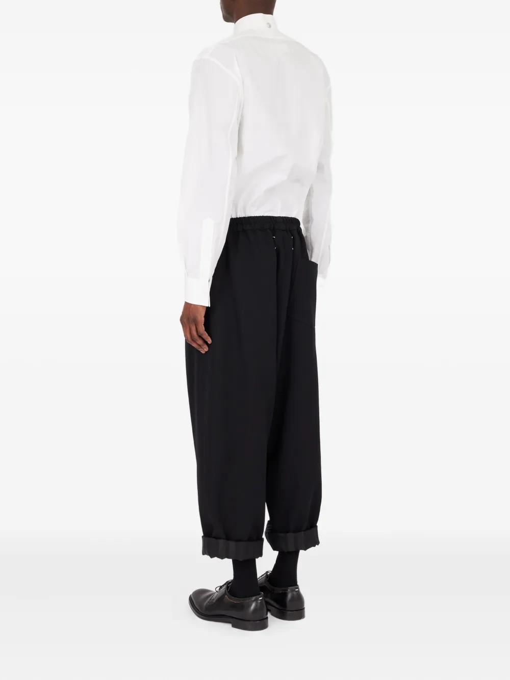 Maison Margiela Wollen broek Zwart