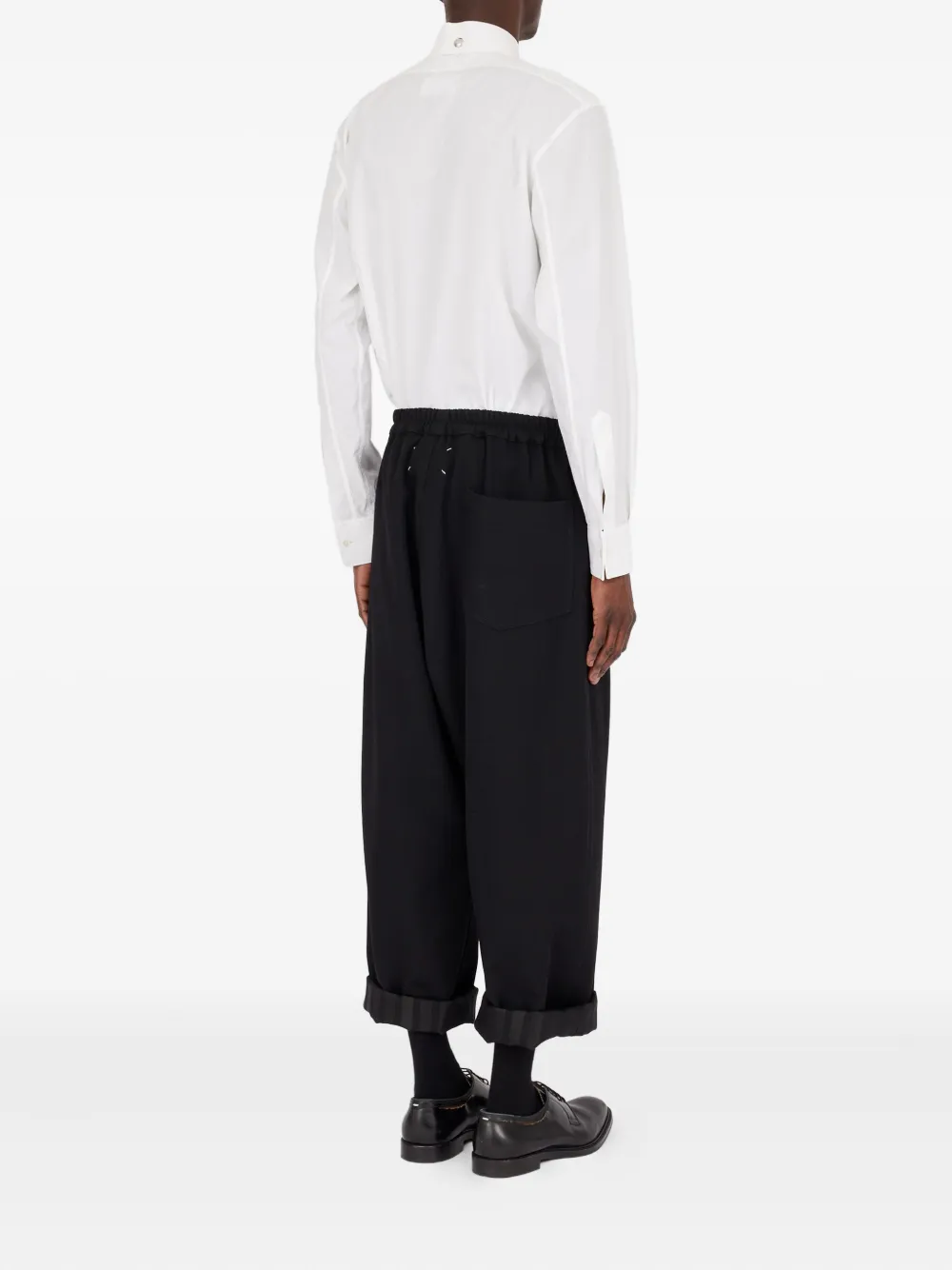 Maison Margiela Wollen broek Zwart
