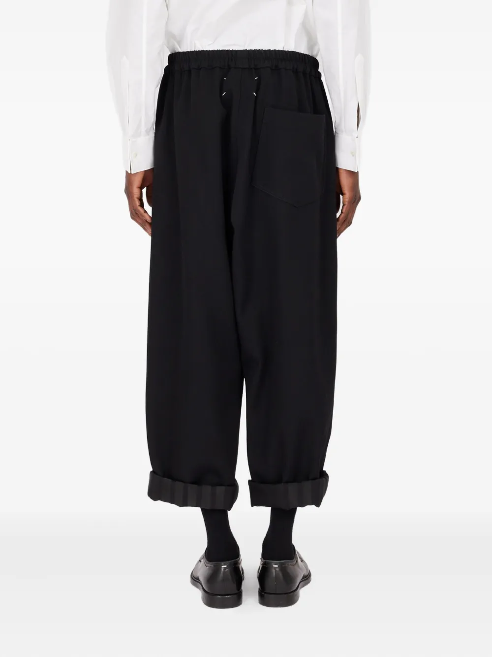 Maison Margiela Wollen broek Zwart