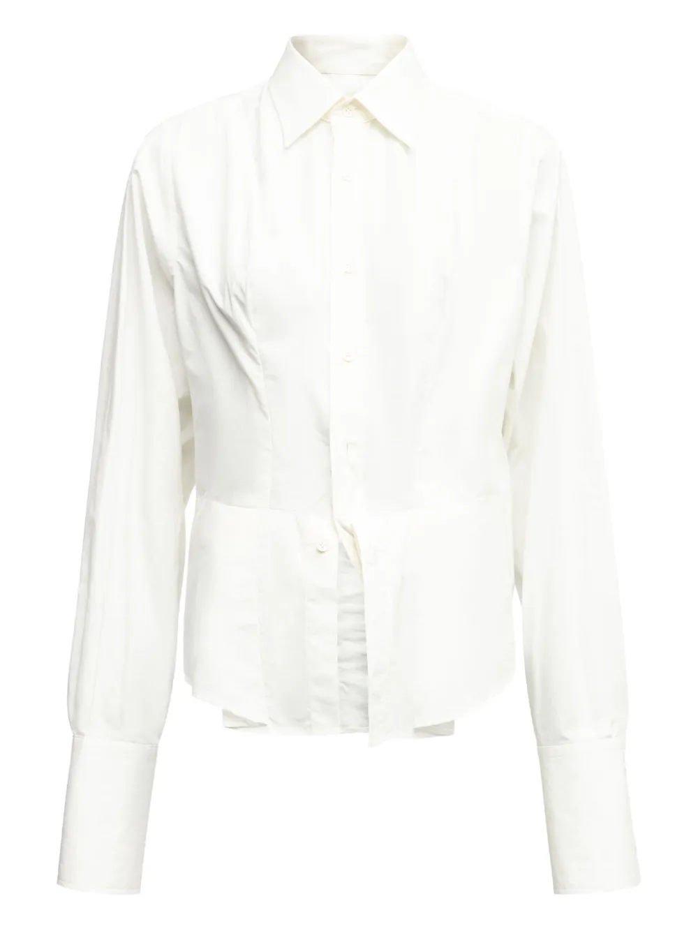 MM6 Maison Margiela Gelaagd T-shirt Wit