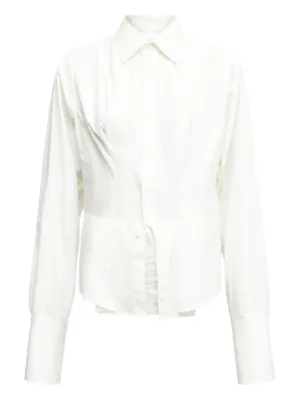 MM6 Maison Margiela コットン シャツ | ホワイト | FARFETCH JP