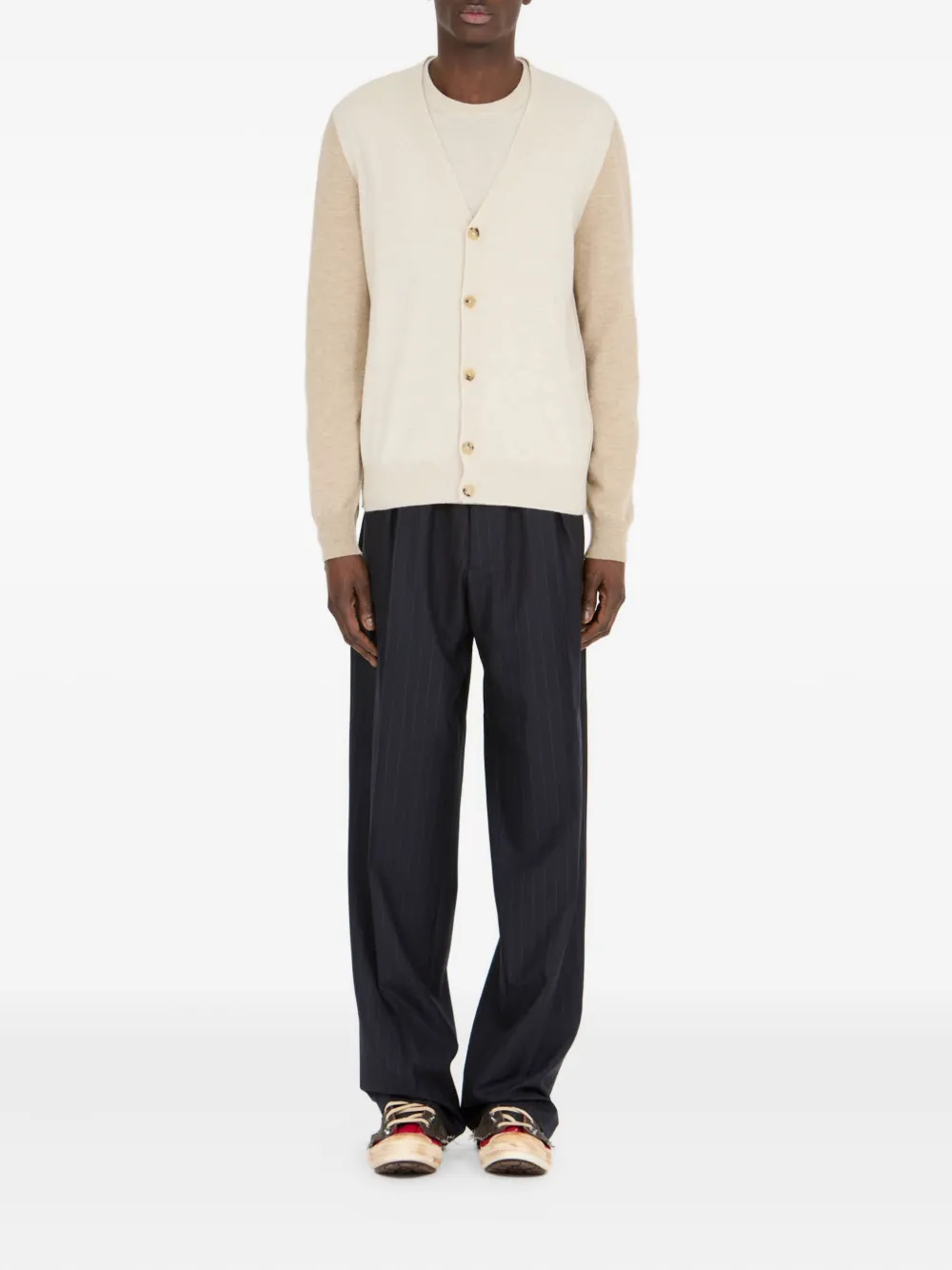 Maison Margiela elbow-patch wool cardigan | Cardigans | Image 2