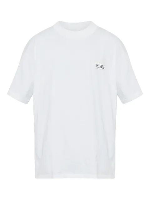 MM6 Maison Margiela logo-patch cotton T-shirt