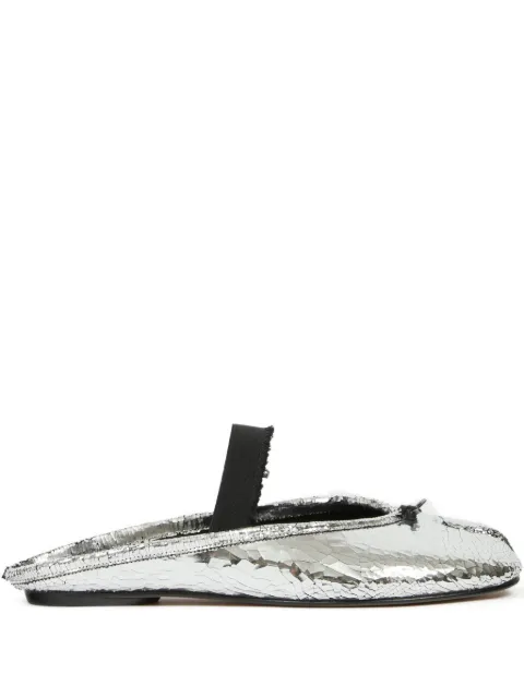 Maison Margiela Tabi leather slip-on mules
